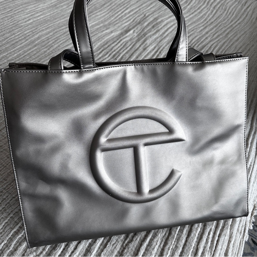 Telfar Medium Bronze Tote Bag